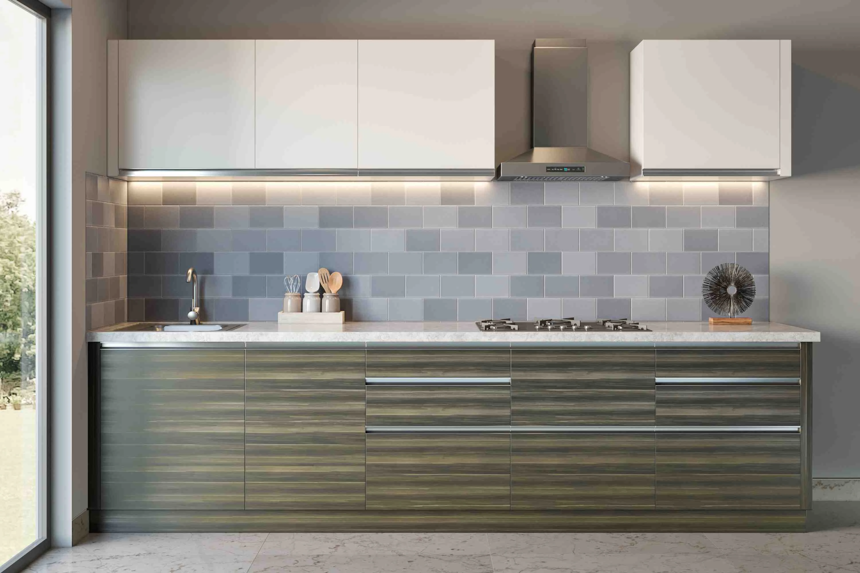 Straight Kitchen 1