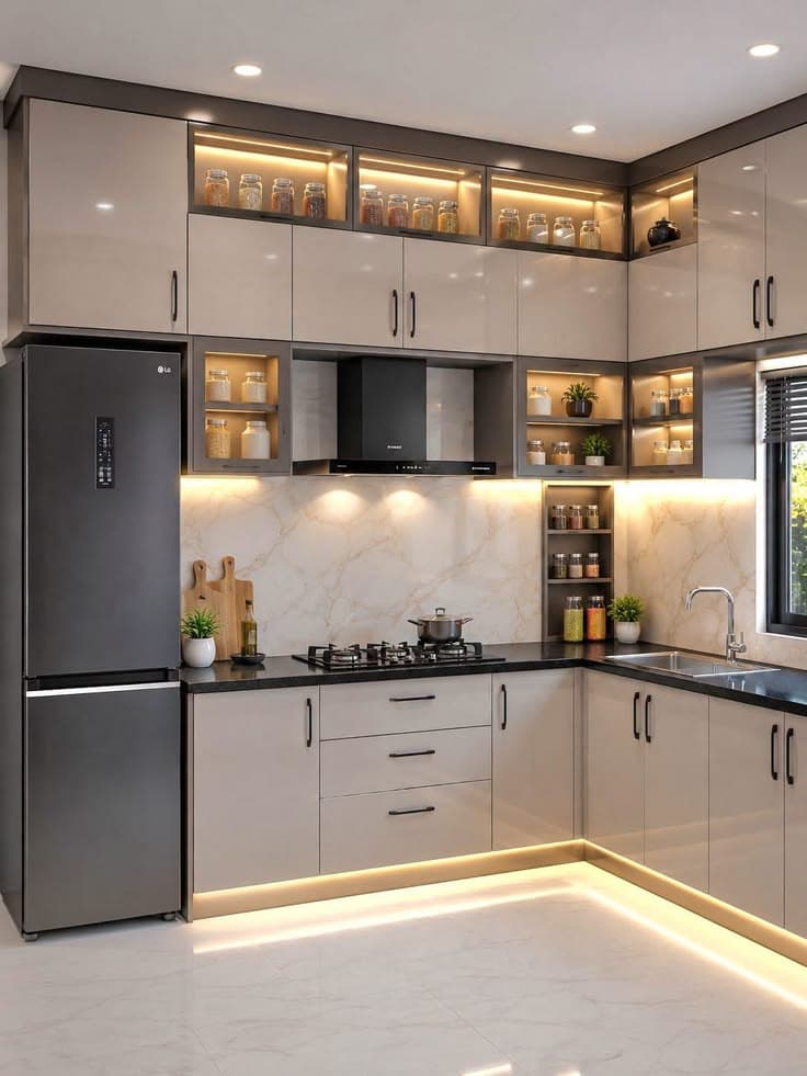 L-Shape Kitchen 4