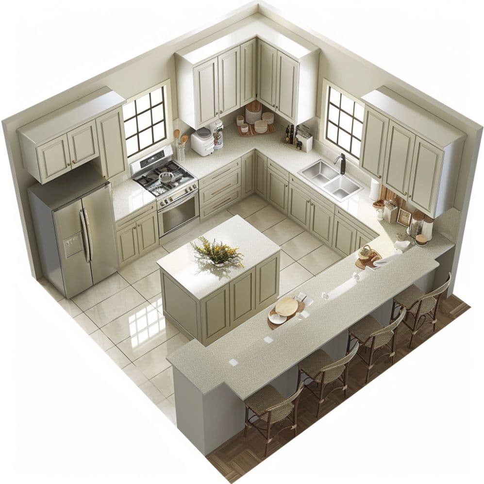 Island Kitchen 4