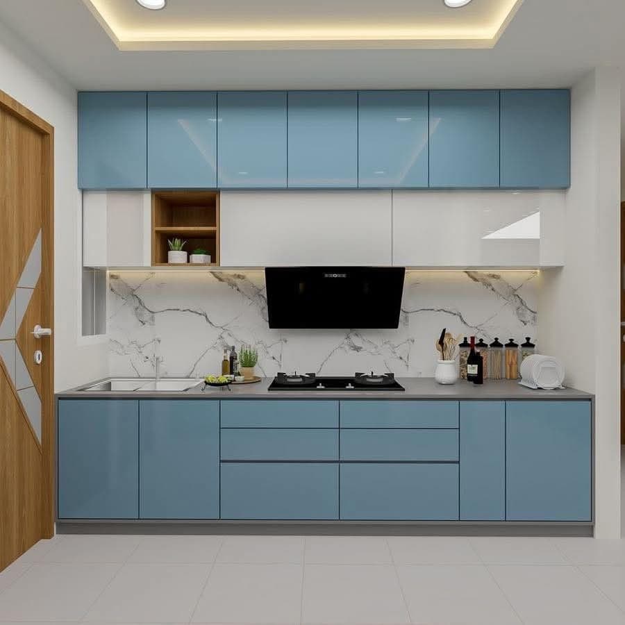 Straight Kitchen 3